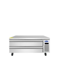Atosa MGF8462GR 60-Inch Commercial Chef Base Freezer with Two Drawers