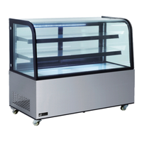 Vitrine de boulangerie à verre courbé de 60 pouces EFI CGCM-6048
