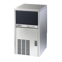 Brema CB249ABHCAWS 65-Lb Self-Contained Cube Ice Machine with 20-Lb Bin
