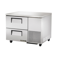 True TUC-44D-2-HC 44.5-Inch Two-Drawer Commercial Undercounter Cooler