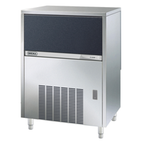 Brema CB640ABHCAWS 23.6" Under-Counter Cube Ice Machine with 88-lb Bin