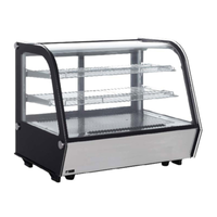 Vitrine Réfrigérée de Comptoir à Verre Courbe EFI CGCM-CT-3427 de 34,6 Pouces