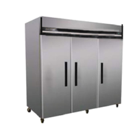 Maxx Cold MXCF-72FDHC 3-Door Commercial Reach-In Freezer, 72 Cu. Ft.