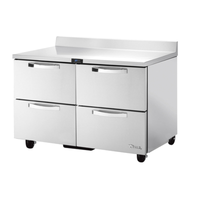 True Refrigeration 48-Inch SPEC SERIES 4-Drawer Worktop Refrigerator (TWT-48D-4-HC~SPEC3)