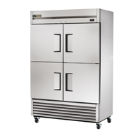 True T-49-4-HC 54-Inch Two-Section Solid Half-Door Commercial Refrigerator