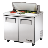 True TSSU-36-08-HC 36-Inch Refrigerated Sandwich and Salad Prep Table