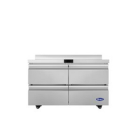 Atosa AWF48D4 48-Inch 4-Drawer Commercial Worktop Freezer
