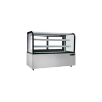 Réfrigérateur de vitrine de boulangerie à verre courbé de 72 pouces EFI CGCM-7348