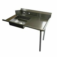 EFI SIST84R 84-Inch Right-to-Left Stainless Steel Soiled Dishtable