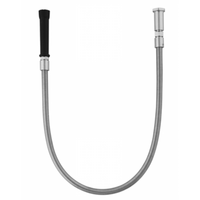 EFI SIF-5HSE44 44-Inch Commercial Stainless Steel Pre-Rinse Flex Hose with Ergonomic Grip