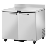 True TWT-36-HC~SPEC3 36-Inch Two-Door Worktop Refrigerator with SPEC Package 3
