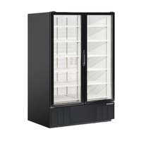 Habco ESM49HCTD 54" Glass Door Display Refrigerator with Double Swing Doors