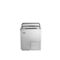 CookRite by Atosa MBGF24GR 24.5" Stainless Steel Slide-Top Glass Froster