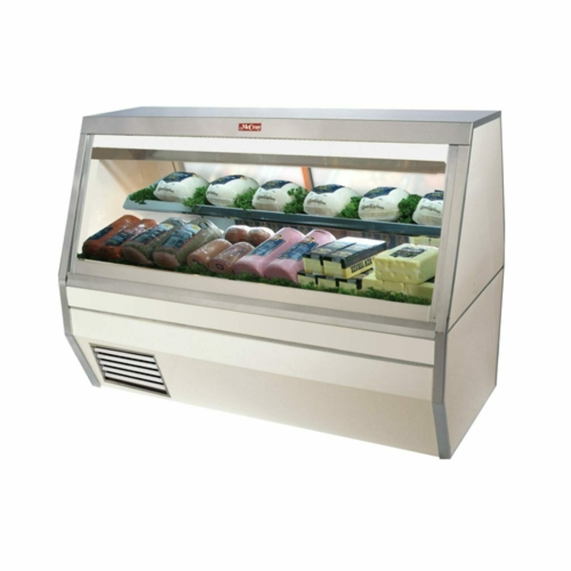 Howard-McCray 95" Stainless Steel Refrigerated Double Duty Deli Display Case (SC-CDS35-8-S-LED)