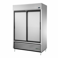 True Refrigeration TSD-47-HC 54-Inch Reach-In Refrigerator with Two Solid Sliding Doors