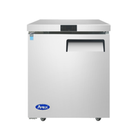 Atosa MGF8401GRL 27.5-Inch Single Door Undercounter Cooler with Left Hinge