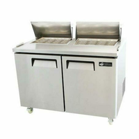 Réfrigérateur de préparation de sandwich/salade à dessus méga de 60 pouces EFI CMDR2-60VC Versa-Chill