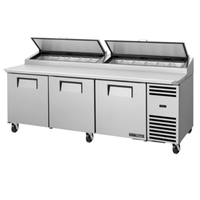 True TPP-AT2-93-HC~SPEC3 93-Inch Commercial Pizza Prep Counter - SPEC SERIES Package 3