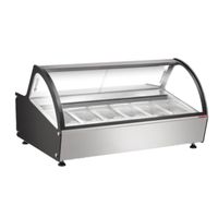 New Air NCGD-46-S 46-Inch Gelato Display Countertop Freezer