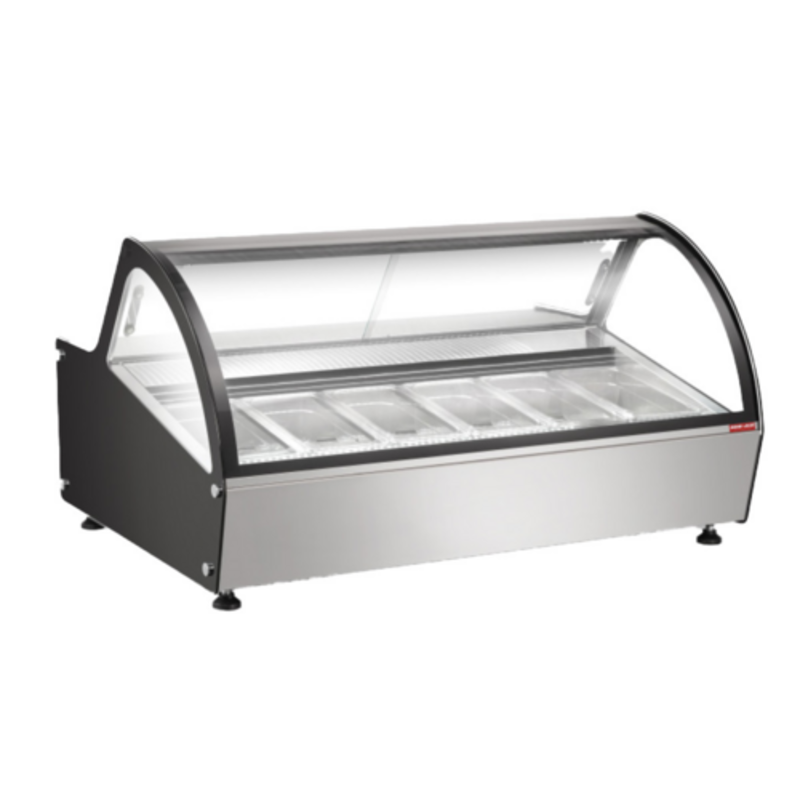 New Air NCGD-46-S 46-Inch Gelato Display Countertop Freezer