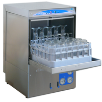 Lamber DSP3DPS 16-Inch High-Temperature Undercounter Commercial Glasswasher
