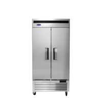 Atosa 39.5-Inch Two-Door Commercial Reach-In Refrigerator - MBF8506GR