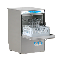Lamber S480EKDPS High-Temperature Electronic Undercounter Glasswasher