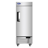 Atosa MBF8520GR 24-1/4 Inch Single Solid Door Reach-In Commercial Freezer