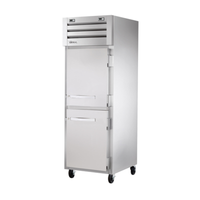 True Refrigeration STG1DTA-2HS-HC 27.5-Inch Solid Half-Door Dual Temp Refrigerator and Freezer