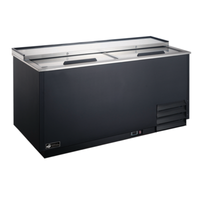 EFI FGF-50-VCX 49.5-Inch Commercial Glass Froster with Dual Sliding Doors