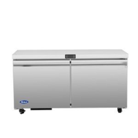 Atosa AUR60SD 60-Inch Two-Door Commercial Undercounter Refrigerator