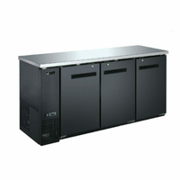 Meuble réfrigéré à 3 portes pour bar arrière EFI CBBDR3-72CC 72,8"