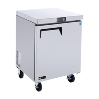 Congélateur bas de gamme commercial EFI Versa-Chill de 27,5 pouces - FUDR1-27VC-R