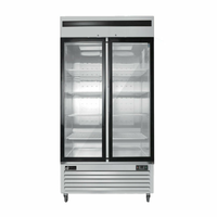 Réfrigérateur de présentation à deux portes vitrées Versa-Chill EFI C2-39GDSVC de 39,5 pouces