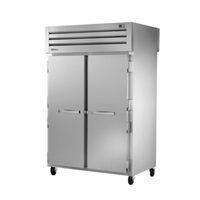 True Refrigeration STG2RPT-2S-2G-HC 52.63-Inch Two-Section Pass-Through Refrigerator