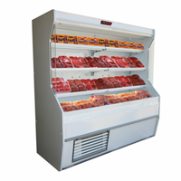 Howard-McCray SC-M32E-6-LED 74-Inch Self-Contained Open Meat Merchandiser Display