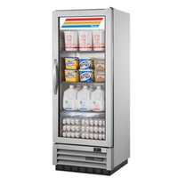True T-12G-HC~FGD01 Commercial 25-Inch Glass Door Reach-In Refrigerator