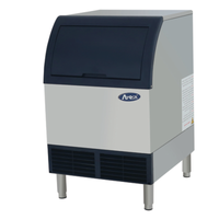 Atosa YR140-AP-161 Air-Cooled Half-Dice Ice Machine with 88-Lb Storage Bin