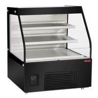 New Air NOM-48-CDS 47" Black Open Merchandiser Case