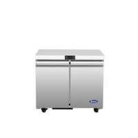 Atosa AUR36SD 36-Inch 2-Door Commercial Undercounter Refrigerator