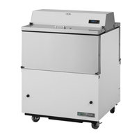 True TMC-34-DS-HC 34-Inch Mobile Dual-Sided Milk Cooler