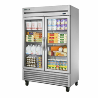True T-49G-HC~FGD01 54.25-Inch Two-Section Commercial Glass Door Refrigerator