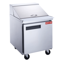 New Air NPT-029-MSA 29-Inch Commercial Mega Top Salad and Sandwich Prep Table