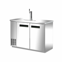 Distributeur de bière pression à tirage direct à deux portes EFI CBBSDD2-48CC 48-3/4"