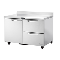 True TWT-48D-2-HC~SPEC3 48-Inch SPEC SERIES Worktop Refrigerator with Door and Drawers