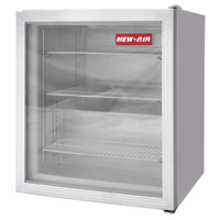 New Air NCF-20-HB 23.5-Inch Glass Door Countertop Display Freezer