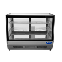 Atosa CRDS-42 27.6-Inch Countertop Refrigerated Display Cabinet with Straight Glass