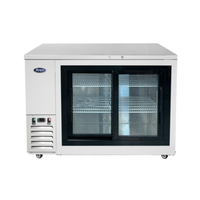 Atosa SBB48SGGRAUS1 48-Inch Sliding Glass Door Commercial Back Bar Refrigerator