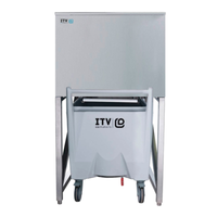 ITV SCS-350 30-Inch Commercial Ice Storage Bin with Transport Cart