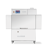 Blakeslee RC64 HR 63-Inch Single Tank Conveyor Dishwasher with Heat Recovery (212 Racks/Hr)